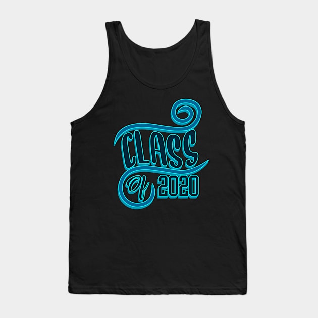 Class Of 2020 - High School Graduation College Graduates Tank Top by ScottsRed